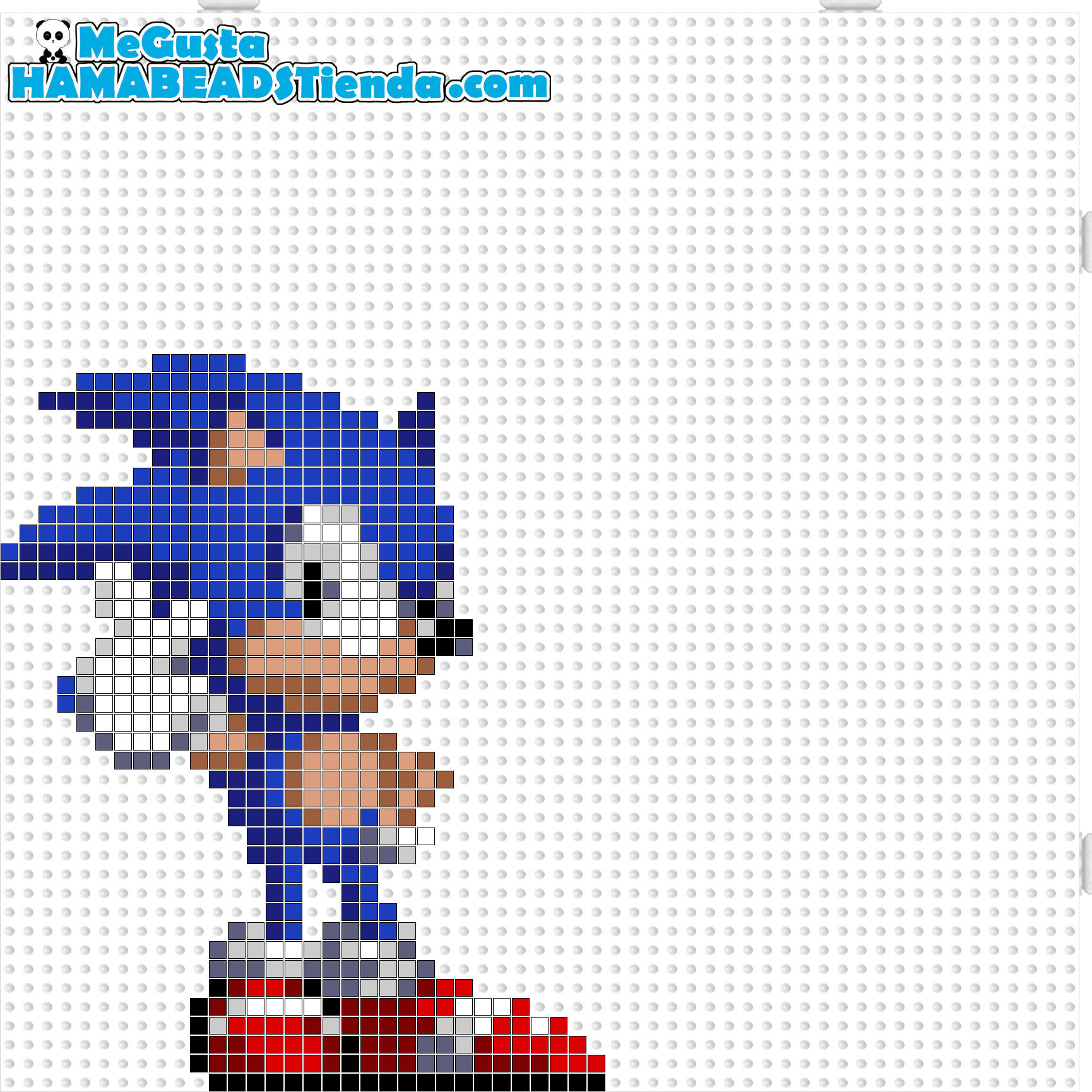 sonic2 hama beads mini
